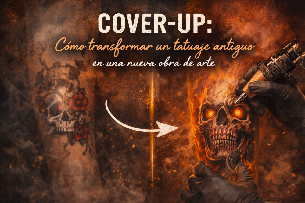 Cover-up: cómo transformar un tatuaje antiguo en una nueva obra de arte