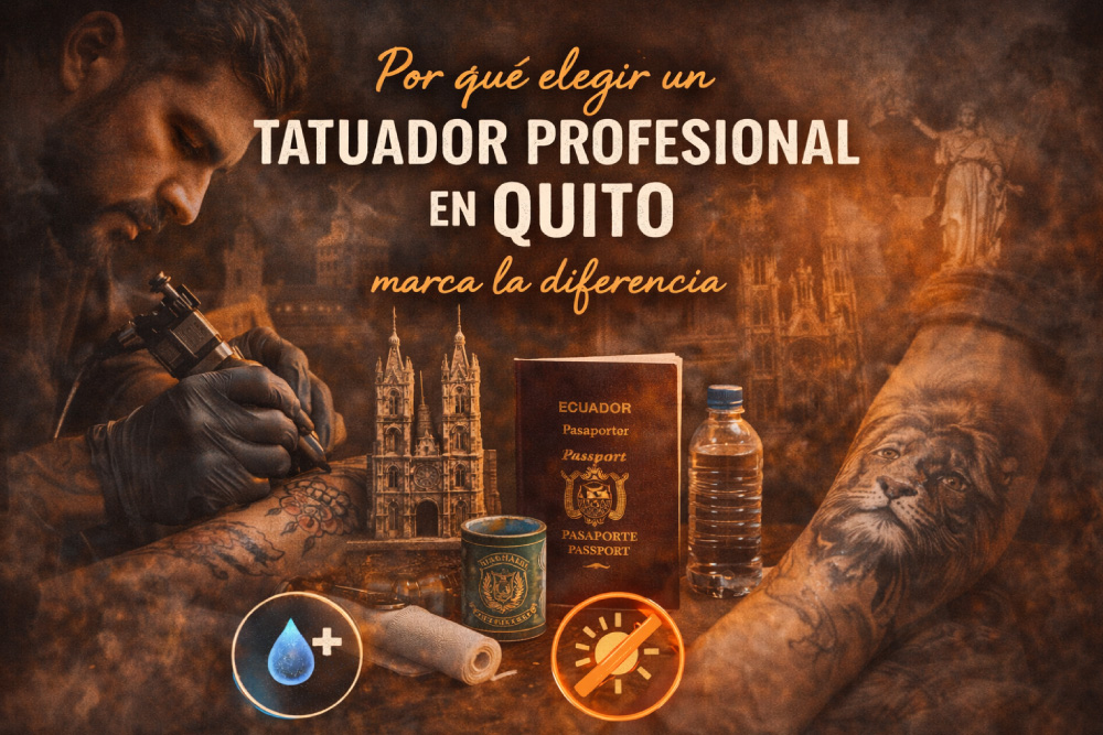 Por qué elegir un tatuador profesional en Quito marca la diferencia